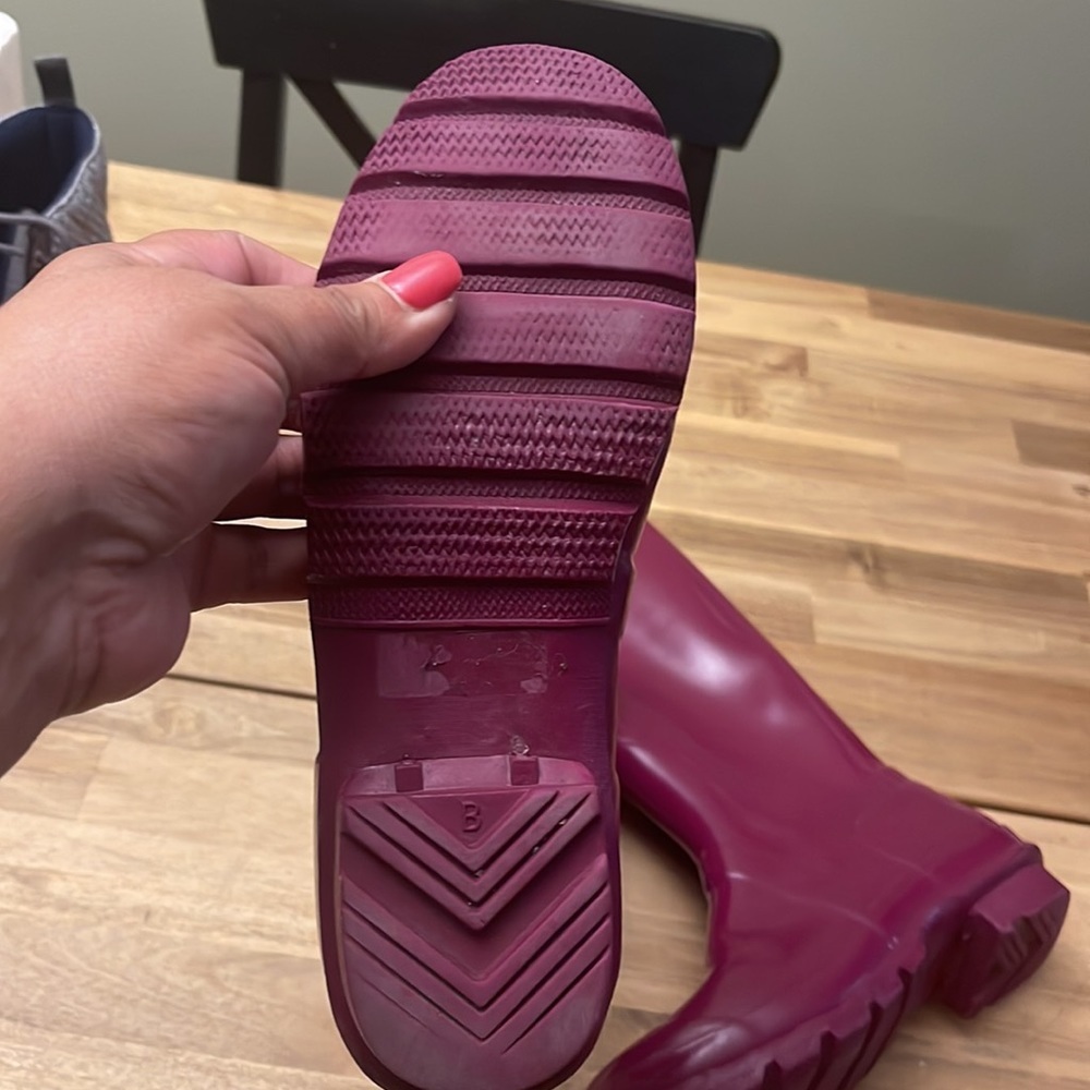 HUNTER knee high rain boots - Picture 5 of 7